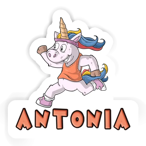 Jogger Sticker Antonia Laptop Image