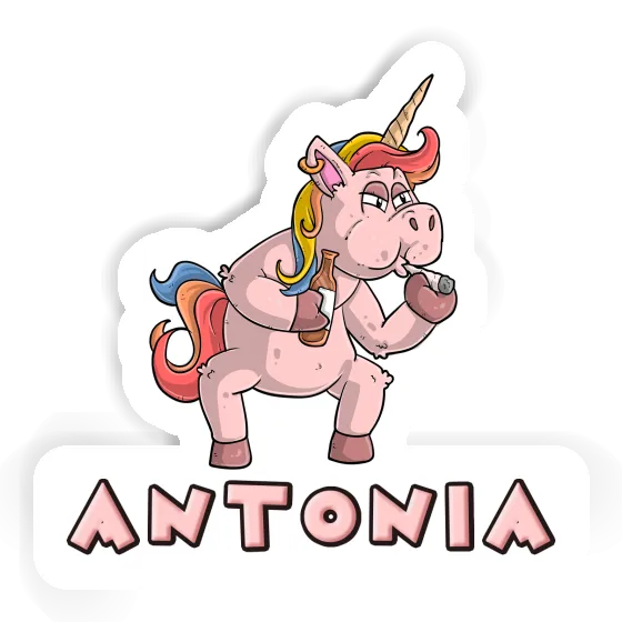 Antonia Sticker Smoker Laptop Image