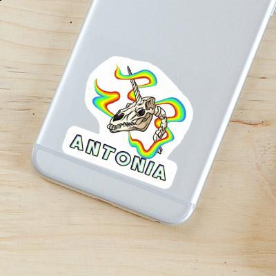 Antonia Sticker Unicorn Skull Image