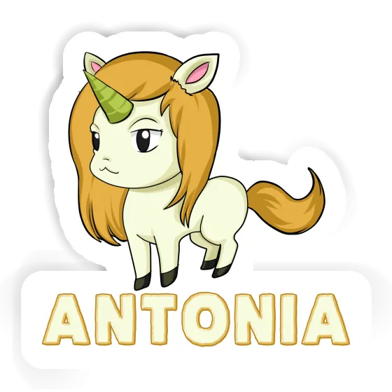 Sticker Antonia Unicorn Image