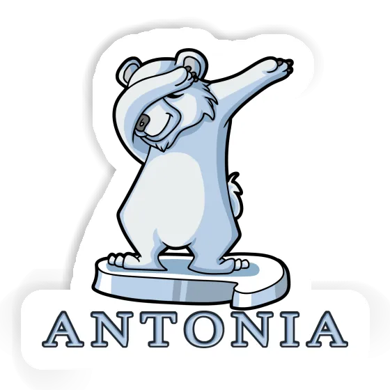 Polar Bear Sticker Antonia Notebook Image