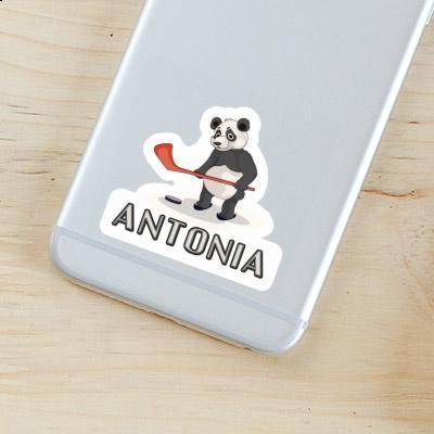 Antonia Sticker Ice Hockey Panda Image