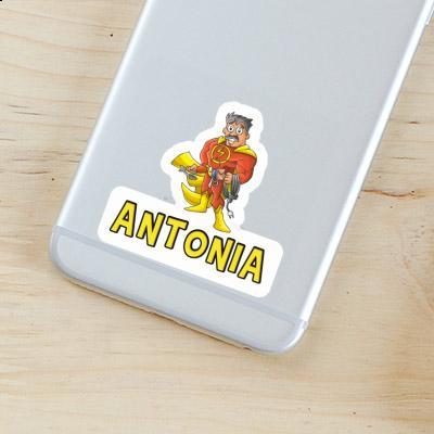 Electrician Sticker Antonia Laptop Image