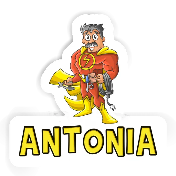 Electrician Sticker Antonia Notebook Image