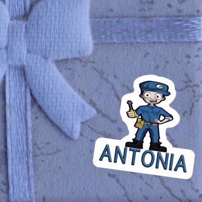 Electrician Sticker Antonia Image