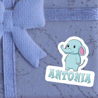 Sticker Elephant Antonia Notebook Image