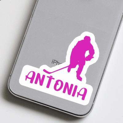 Eishockeyspielerin Sticker Antonia Notebook Image