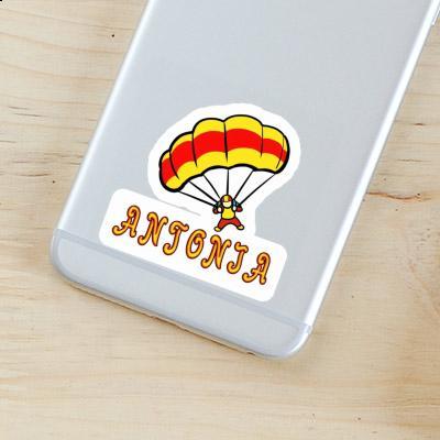 Antonia Sticker Parachute Notebook Image