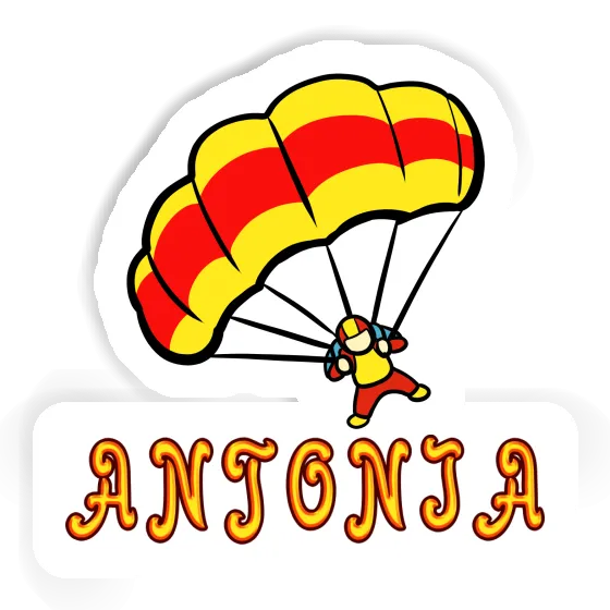 Autocollant Parachute Antonia Laptop Image