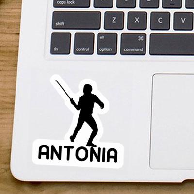 Sticker Antonia Fencer Notebook Image