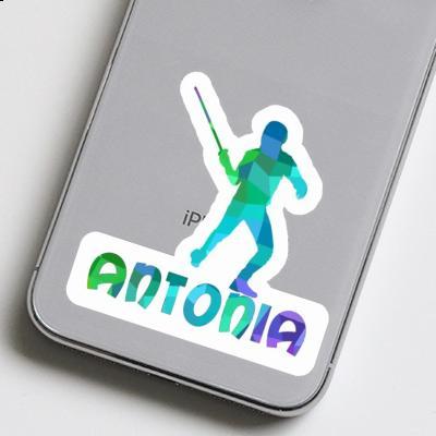 Sticker Fechter Antonia Laptop Image