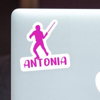 Fencer Sticker Antonia Laptop Image