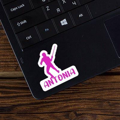 Fencer Sticker Antonia Laptop Image