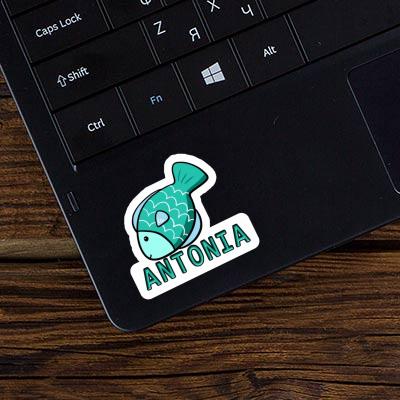 Antonia Sticker Fish Notebook Image