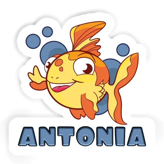 Fish Sticker Antonia Laptop Image