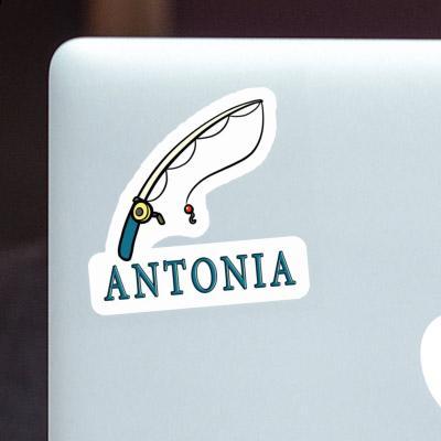 Sticker Fishing Rod Antonia Image