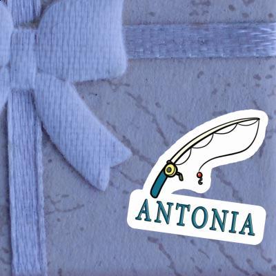 Sticker Fishing Rod Antonia Notebook Image