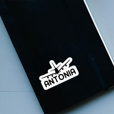 Flugzeug Sticker Antonia Laptop Image