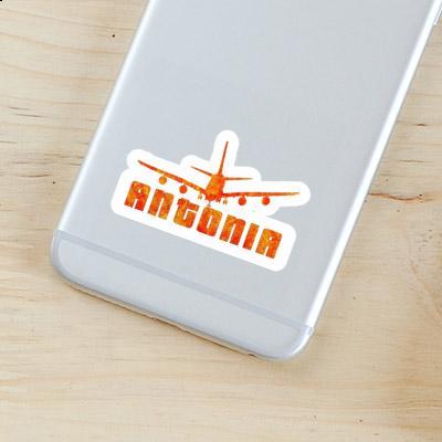 Airplane Sticker Antonia Laptop Image