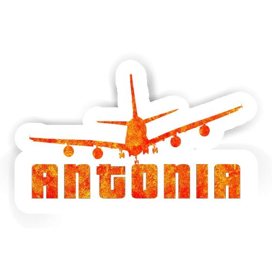 Airplane Sticker Antonia Image