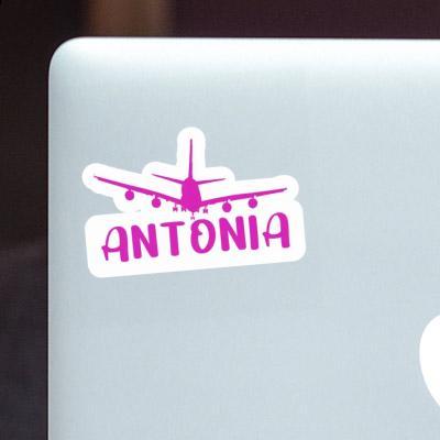 Sticker Antonia Airplane Gift package Image