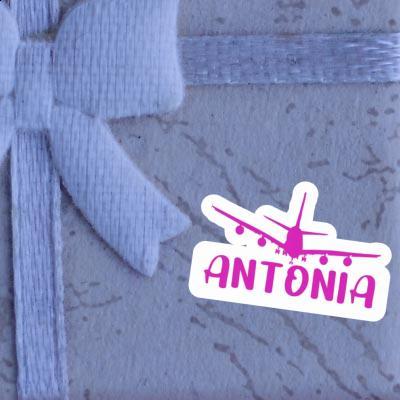 Sticker Antonia Airplane Gift package Image