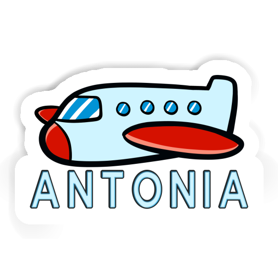 Sticker Antonia Plane Notebook Image