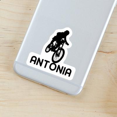 Antonia Sticker Freeride Biker Laptop Image