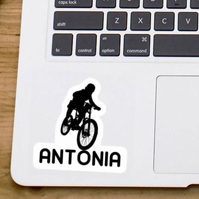 Antonia Aufkleber Freeride Biker Notebook Image