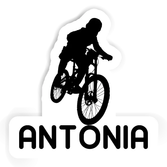 Antonia Aufkleber Freeride Biker Image