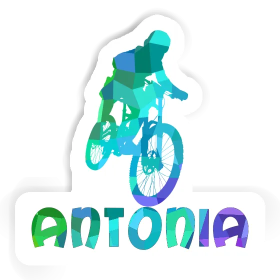 Aufkleber Antonia Freeride Biker Image