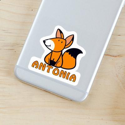 Fox Sticker Antonia Laptop Image