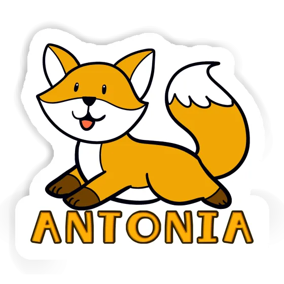 Sticker Fox Antonia Notebook Image