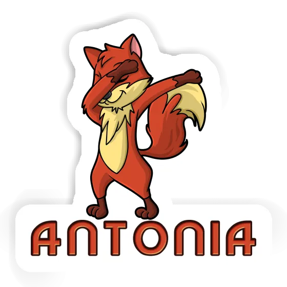 Antonia Sticker Fuchs Laptop Image