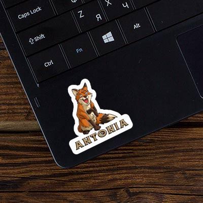 Fuchs Sticker Antonia Laptop Image