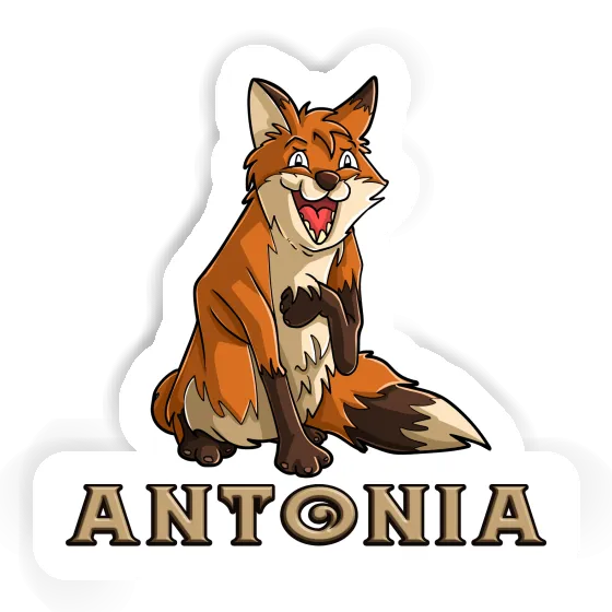 Fuchs Sticker Antonia Laptop Image