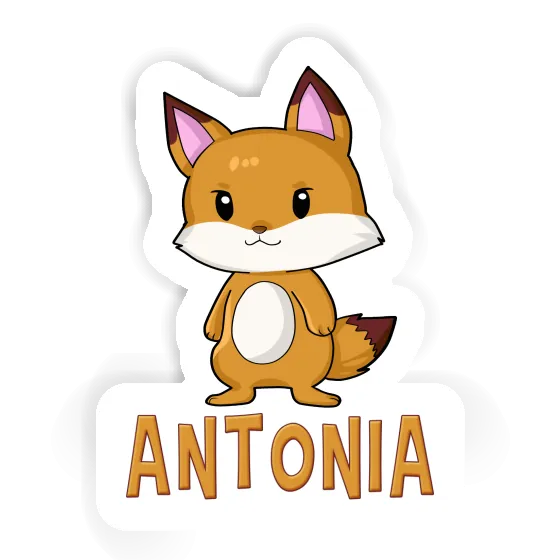 Sticker Fox Antonia Notebook Image