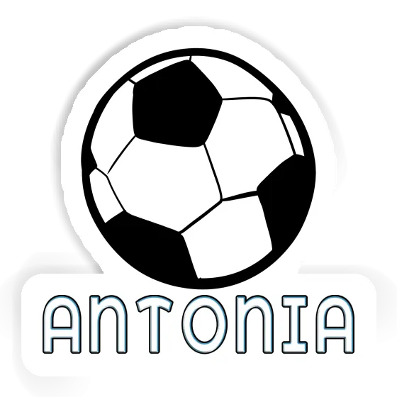 Sticker Soccer Antonia Notebook Image