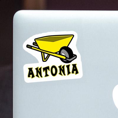 Sticker Wheelbarrow Antonia Laptop Image