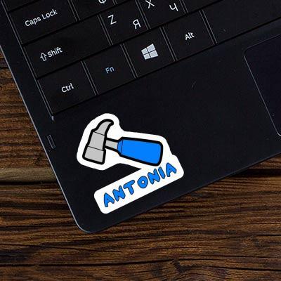 Gavel Sticker Antonia Notebook Image