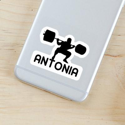 Weightlifter Sticker Antonia Image