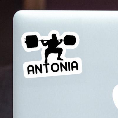 Weightlifter Sticker Antonia Image