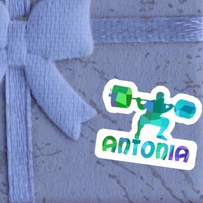 Sticker Weightlifter Antonia Gift package Image