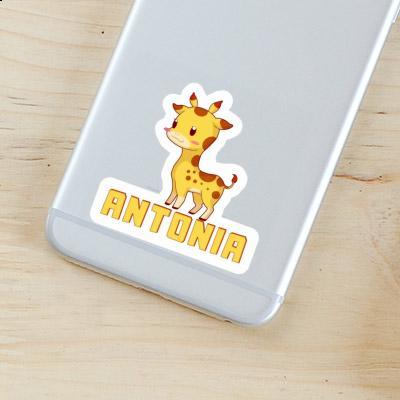 Sticker Giraffe Antonia Notebook Image