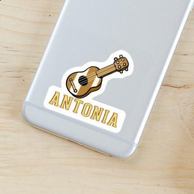 Sticker Antonia Guitar Image