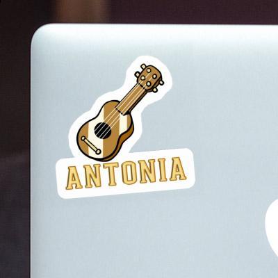 Gitarre Aufkleber Antonia Laptop Image