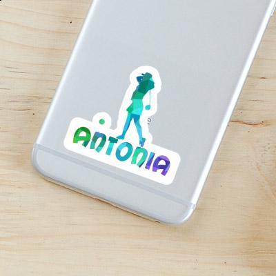 Sticker Golferin Antonia Gift package Image