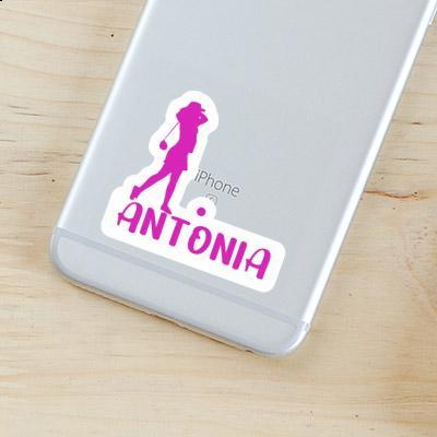 Golfer Sticker Antonia Gift package Image