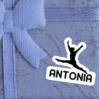 Antonia Sticker Gymnast Image