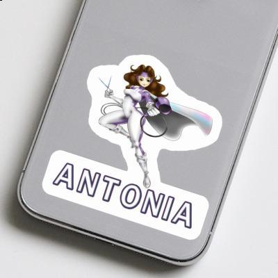 Sticker Hairdresser Antonia Notebook Image